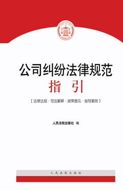 公司纠纷法律规范指引
