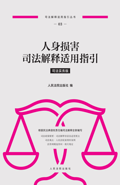 人身损害司法解释适用指引 司法实务版